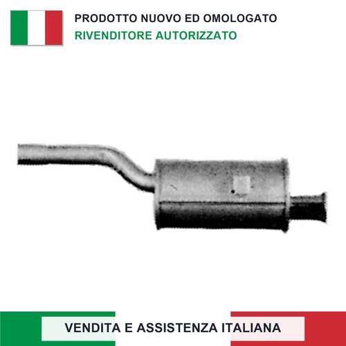 Silenziatore posteriore - silenziatore,