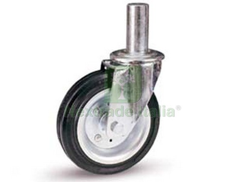 1pz ruote industriali gomma - industriali,
